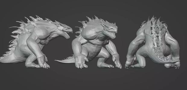 Blurggg 3D Sculpt - Stylized Alien Creature Model
