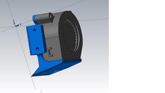Ventilador de capa para blower 4020