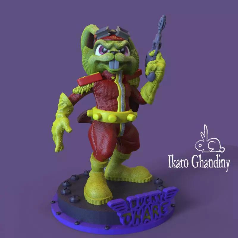 Bucky OHare and weapon