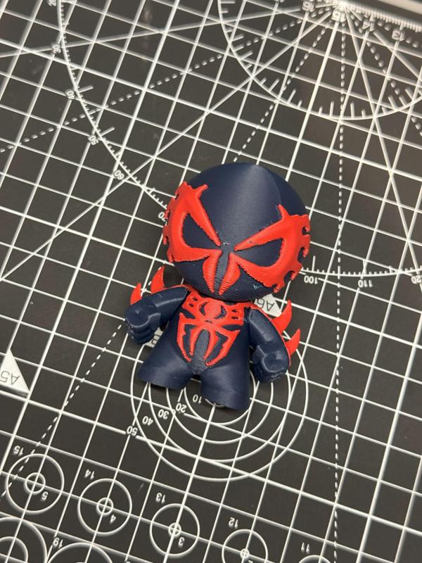 Chibi SPIDER-MAN 2099 STL Files - Marvel - Cute - 3d Printing