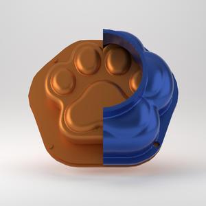 Silicone Mold System - Paw - Master & Box