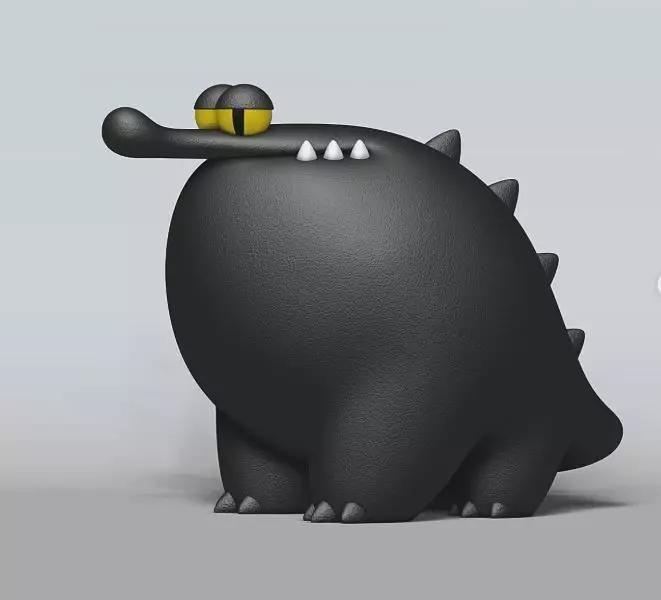 Crocodile Alligator Creature Figure Fan Art Toy