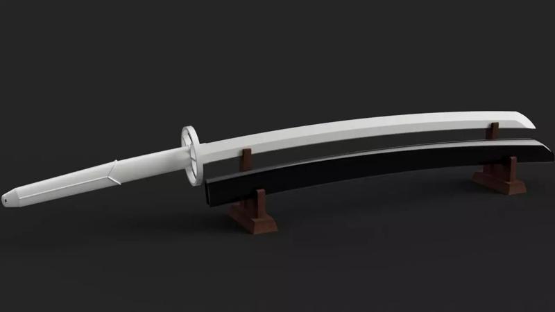 Bleach - Rukia Kuchiki Sode no Shirayuki Zanpakuto - Scabbard