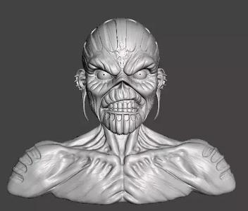 ED BOOK bust