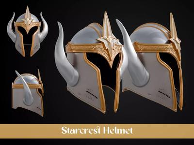 Stylized Elf Helmet - Starcrest