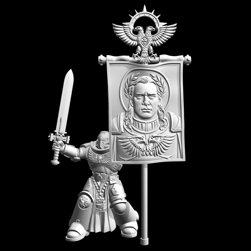 Emperor of mankind Henry Cavill banner