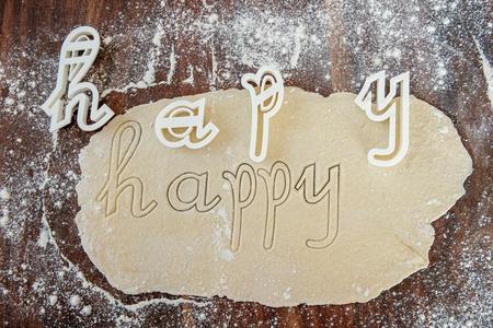 Happy Birthday  letter cutters