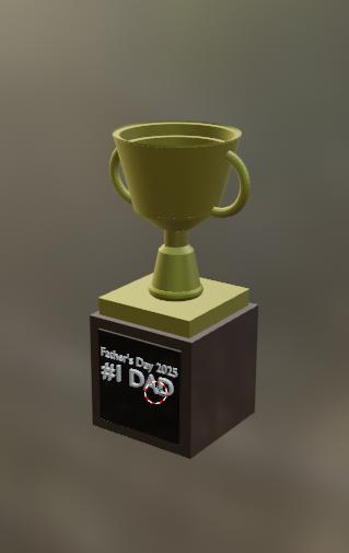 Father's Day Trophy