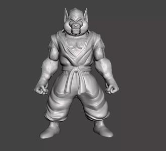 Man Wolf Dragon Ball 3D Model