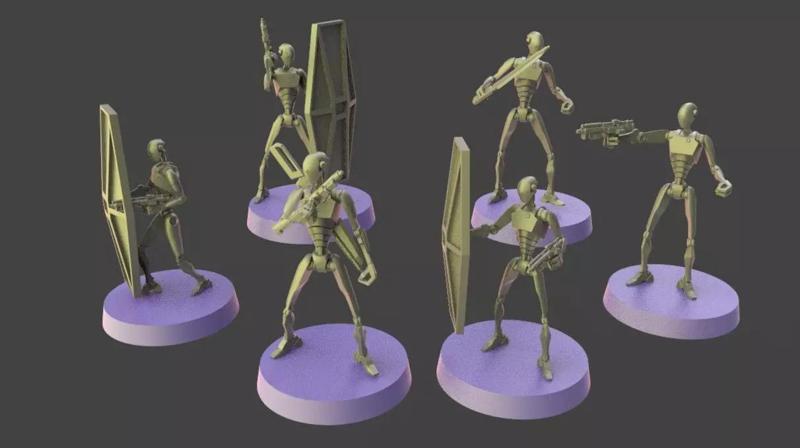 Star wars legion BX droids