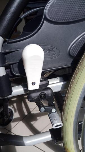 invacare wheelchair brake handle