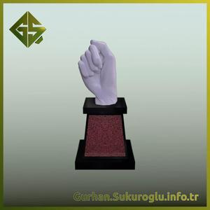 Wheat Pedestal Held in Hand