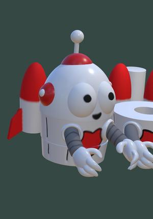 Mr.bumby.  Little robot