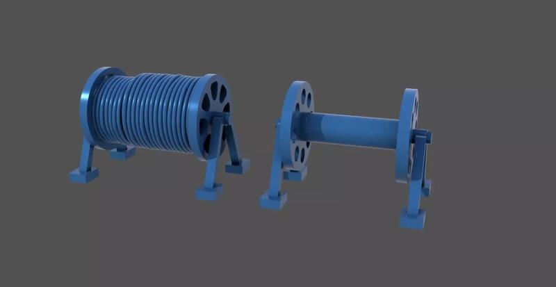 Naval hose reels - Personal license - 1-200 scale