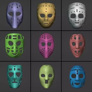 Vintage Hockey Masks Pack