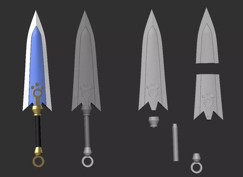 IRON SWORD FELYNE  MONSTER HUNTER RISE