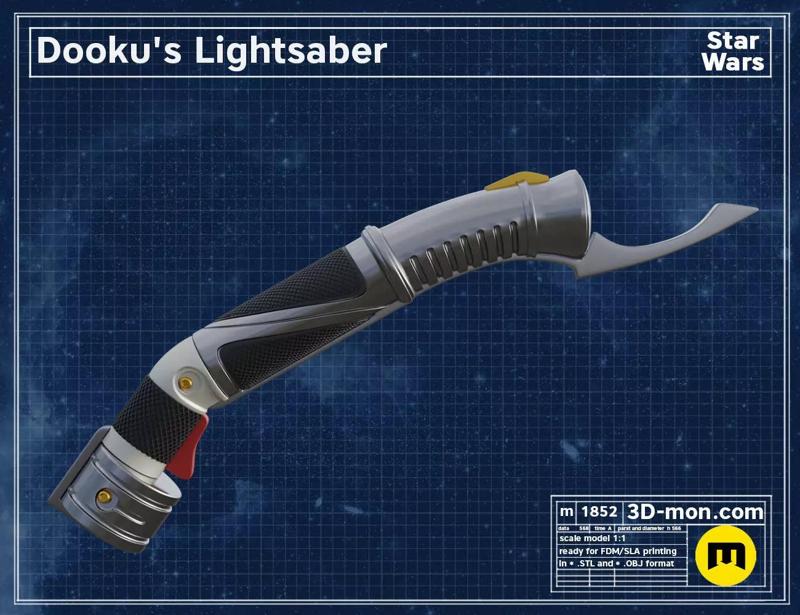 Dooku lightsaber