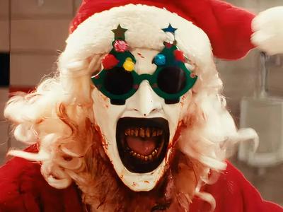 TERRIFIER 3 CHRISTMAS TREE GLASSES