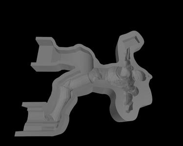 Iron man cast mold