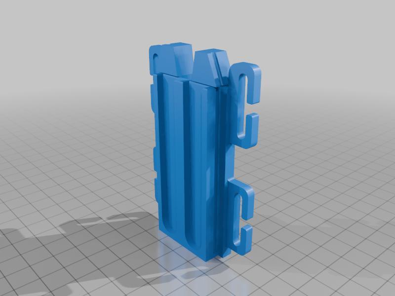 LD6 and Dude Spike Clip for Molle Mount