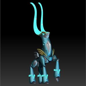 Pokemon Paradox Future Cobalion Iron Crown