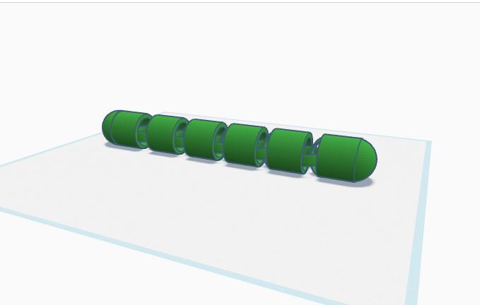 Articulated Fidget Snake