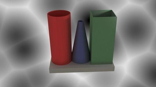 Cylinder Cone Vase