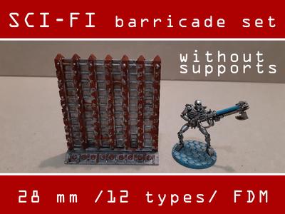 SCI-FI barricade set