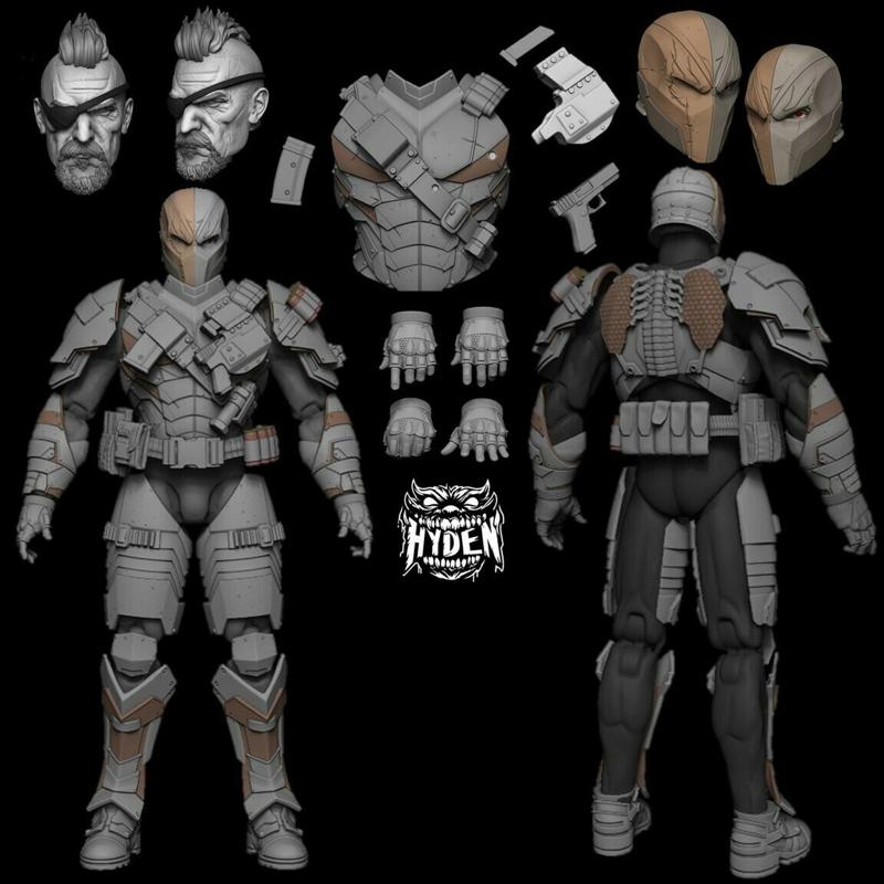 deathstroke armor kit 1/12