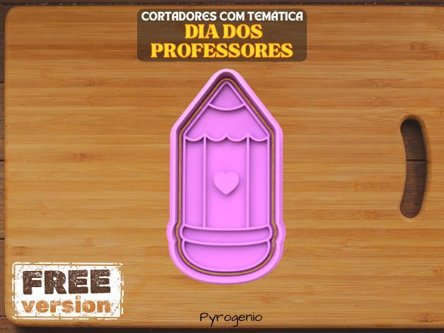 Teacher’s Day Cookie Cutter – Pencil