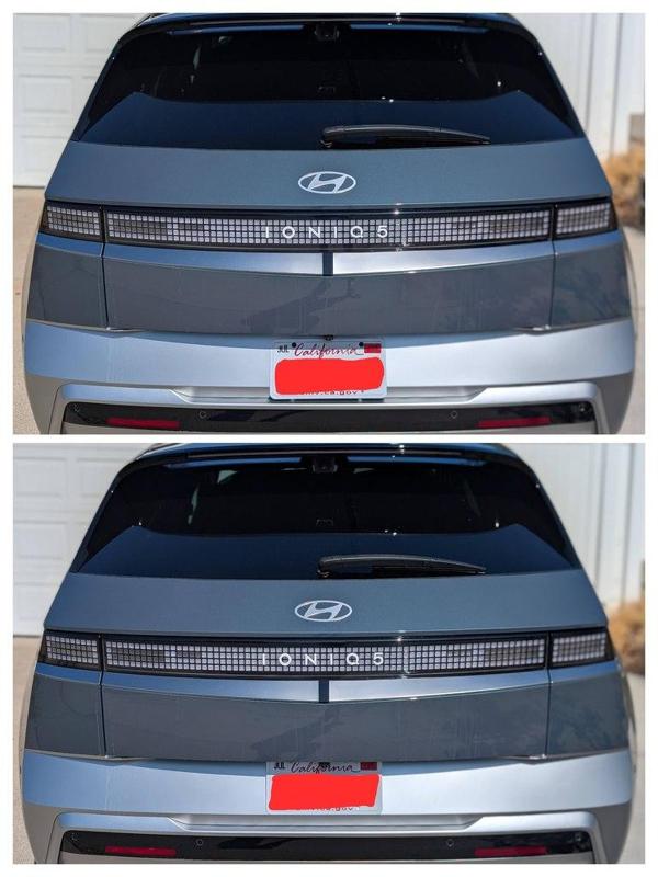 Hyundai Ioniq5 License Plate Adapter (USA) 