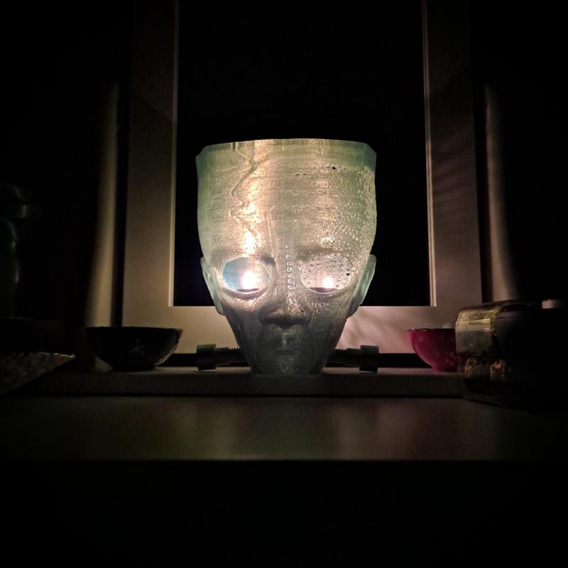 Halloween 2021 Frankestein Lantern