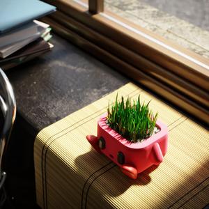 Kirby Funkohead desktop flower pot