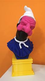 Pulcinella bust
