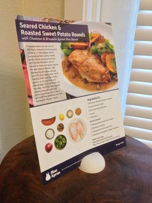 Blue Apron Recipe Card Stand