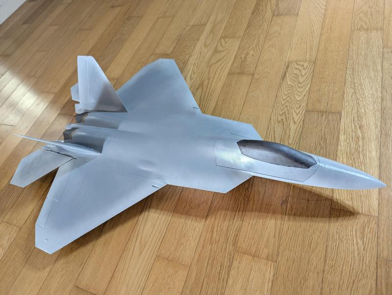 RC F-22 50mm EDF Jet - Testfiles