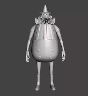 Auction minion 2 3D Model
