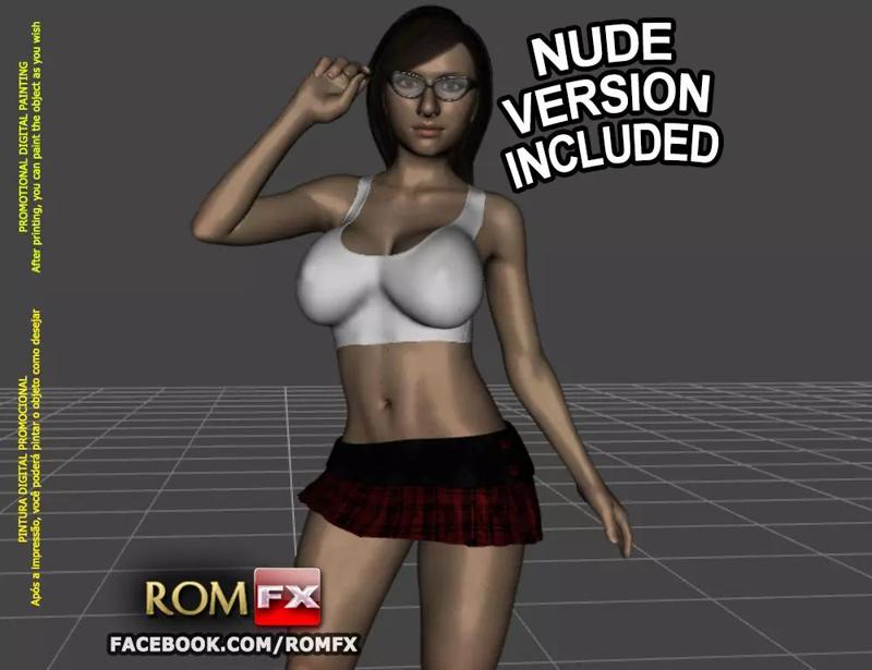 Mia Khalifa 3D Printable Pornstar Figure