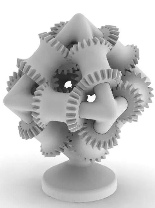 Brain Gear for 3d printing