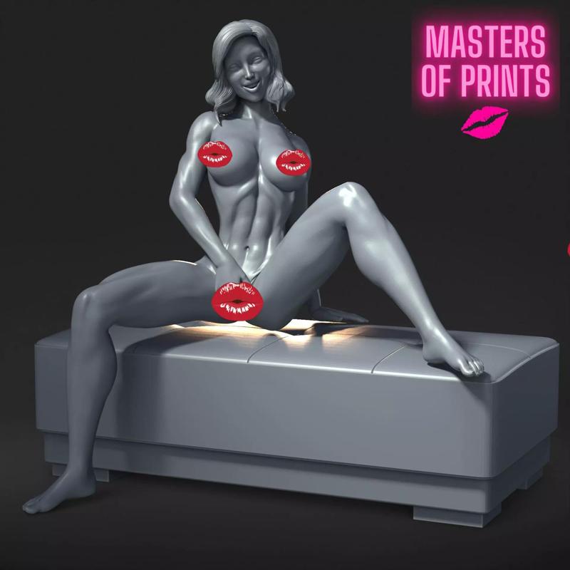 sexy pose - NSFW - EROTIC MINIATURE 75 MM SCALE