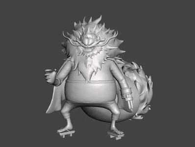 Nekomamushi Sulong 3D Model