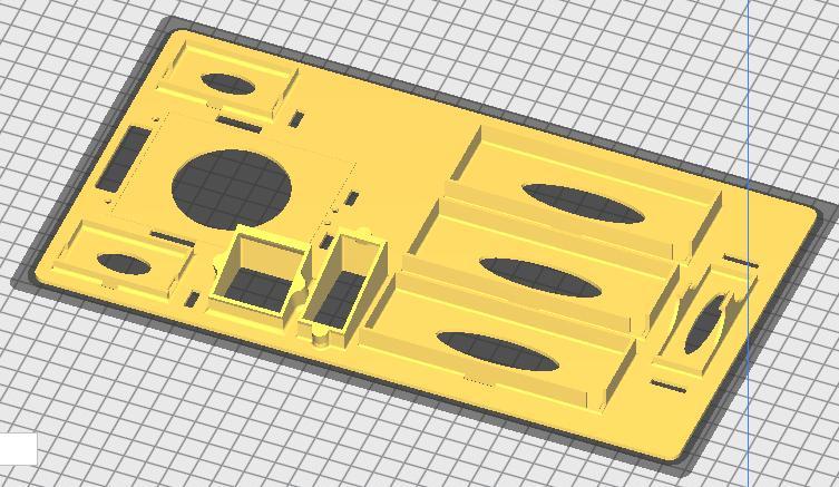 Tray for JETS equipment FUTABA + powerbox + MERCURY