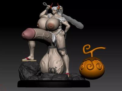 Yamato- One Piece - Hyper Futa