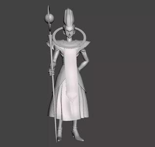 Angel of Universe 7 Whis 3D Model