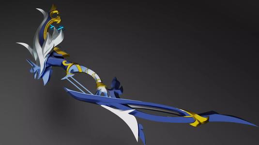 genshin impact yelan aqua simulacra bow