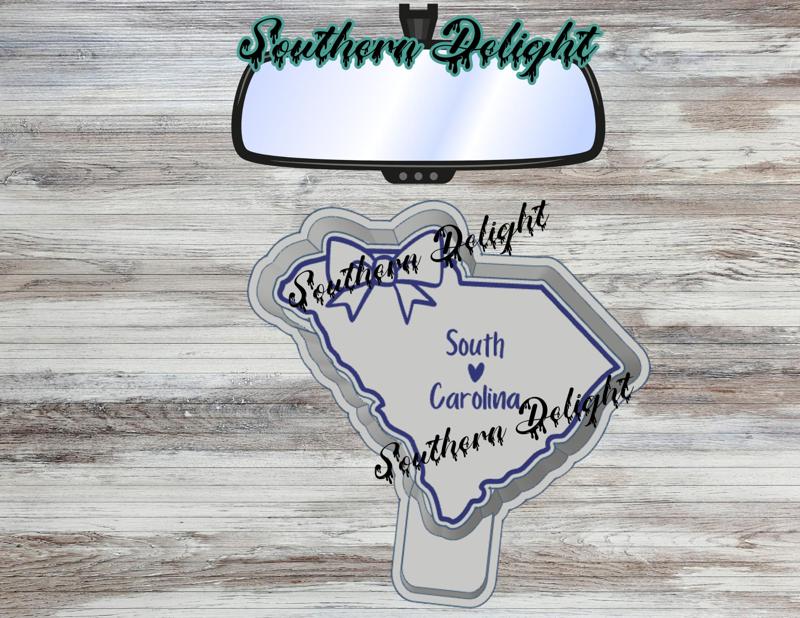 South Carolina w/ bow freshie mold