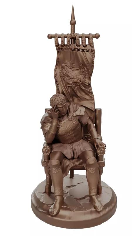 Roman Consul Chess Piece