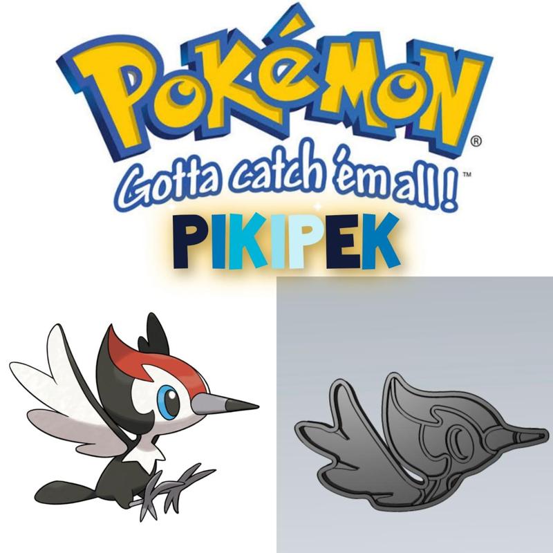 AMAZING POKEMON pikipek COOKIE CUTTER STAMP CAKE DECORATING