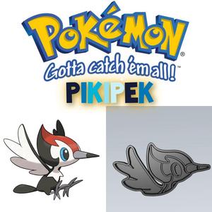 AMAZING POKEMON pikipek COOKIE CUTTER STAMP CAKE DECORATING