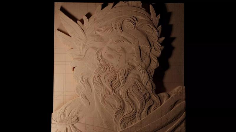 Hoenir CNC 3d Print High Relief Sand Casting